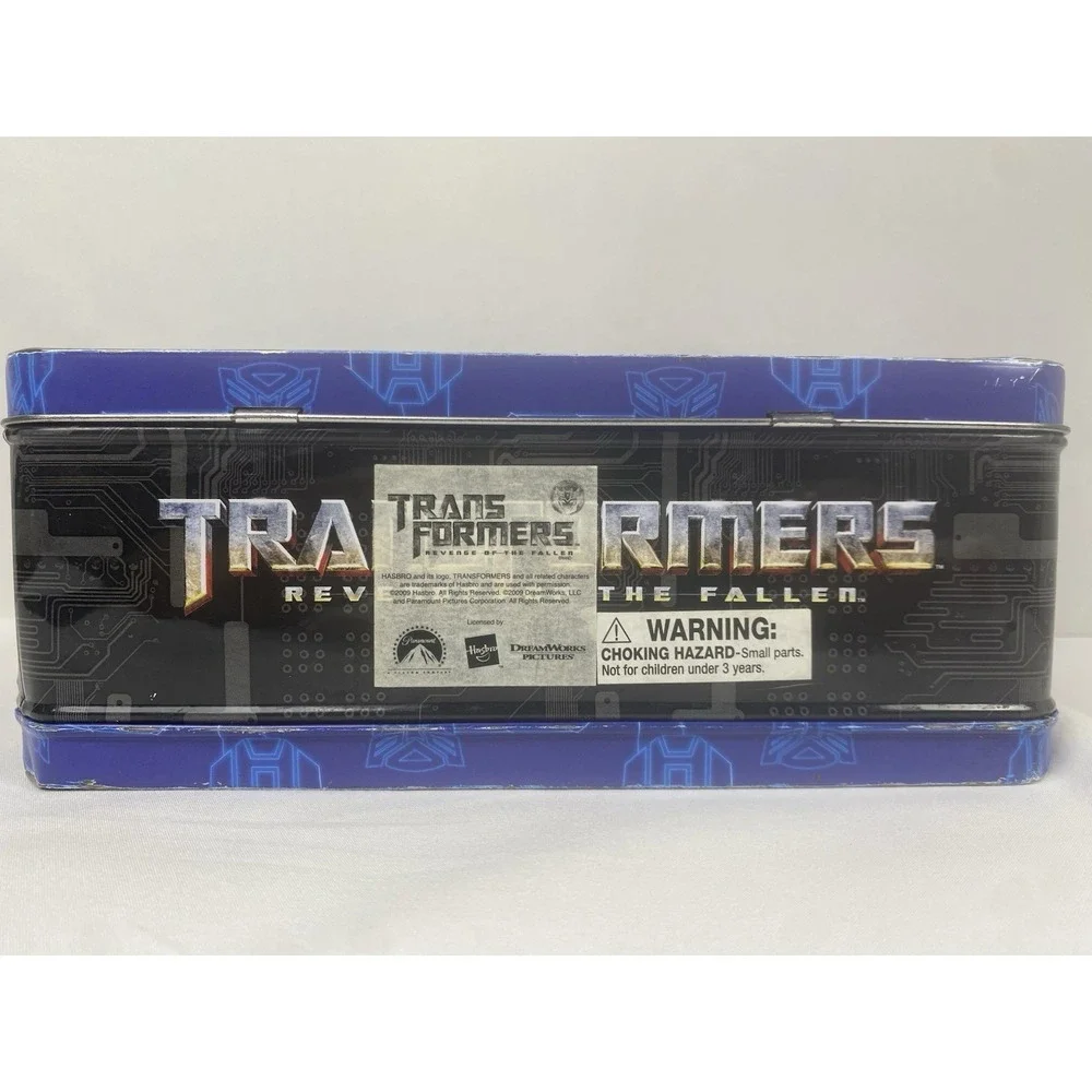 TRANSFORMERS‎ Metal Lunchbox Revenge of Fallen 2009 Optimus Prime Collectible